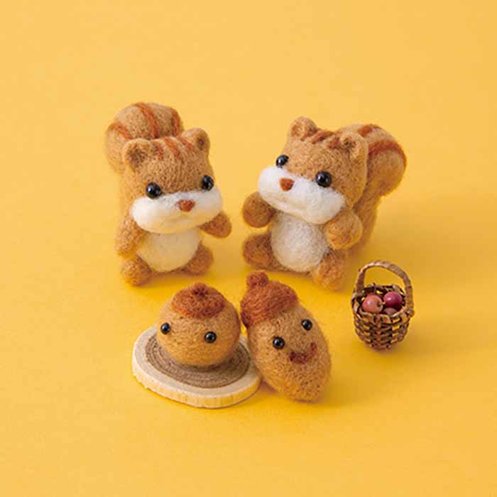 Easy Cute Needle Felting - Fluffy Village - nomura tailor