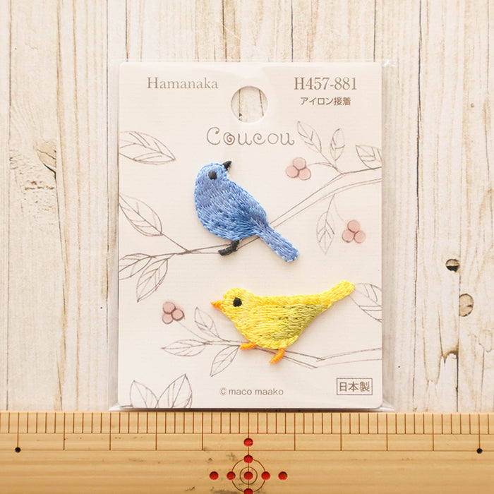 Iron-On Patch - Coucou Little Bird - nomura tailor