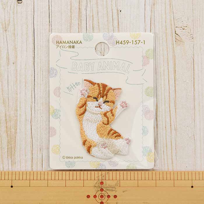 Iron-On Patch - Baby Animal - Cat - nomura tailor