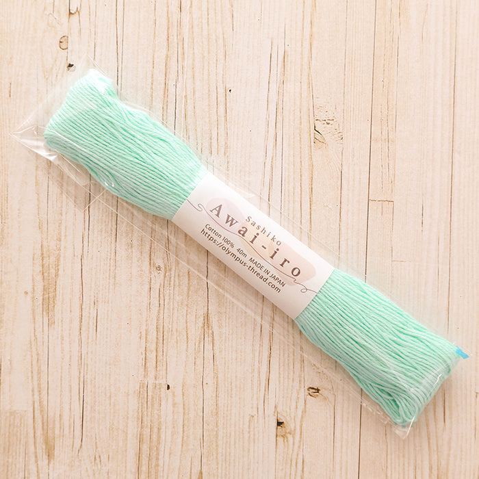 Sashiko Thread Awai-iro - Pastel Color - nomura tailor