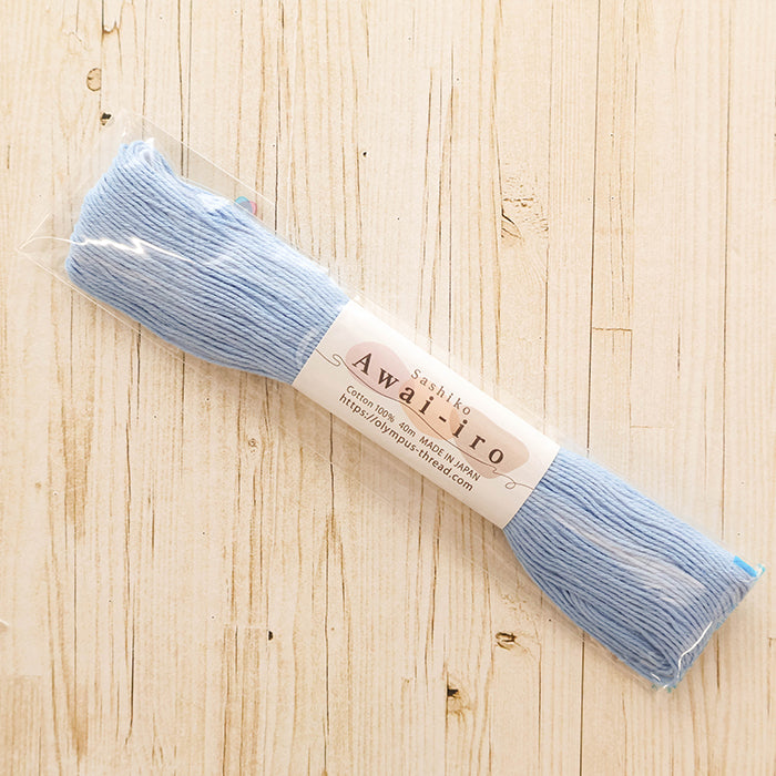 Sashiko Thread Awai-iro - Pastel Color - nomura tailor