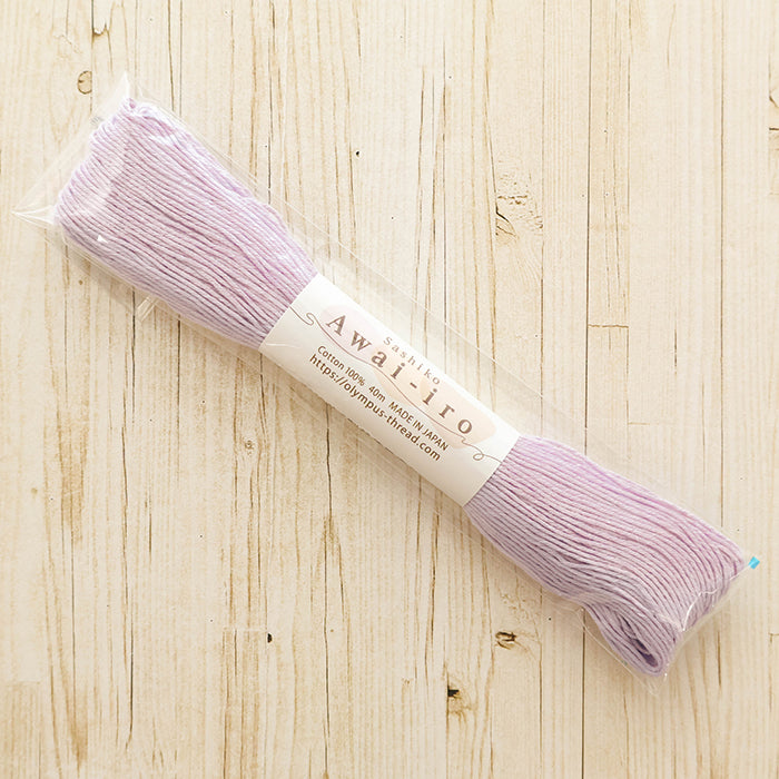 Sashiko Thread Awai-iro - Pastel Color - nomura tailor