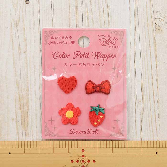 Decora Doll 2-Way Color Petit Patch - Red - nomura tailor