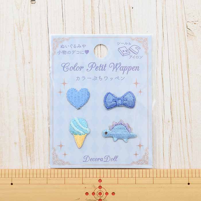 Decora Doll 2-Way Color Petit Patch - Blue - nomura tailor