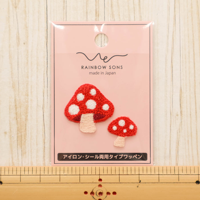 RAINBOW SONS Mushroom 2-Way Patch - nomura tailor