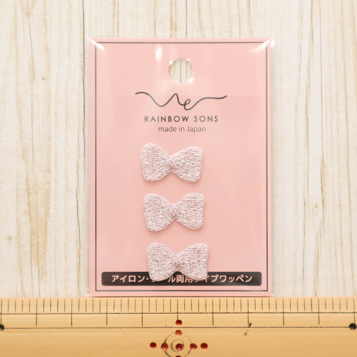 RAINBOW SONS Glitter Ribbon 2-Way Patch - nomura tailor