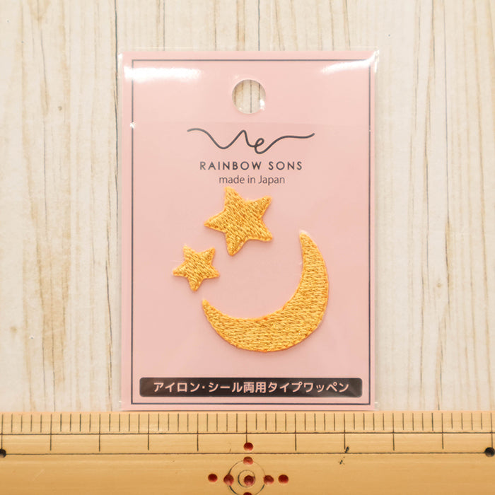 RAINBOW SONS Moon and Star 2-Way Patch - nomura tailor