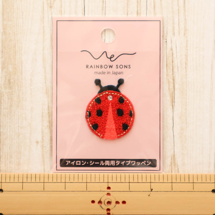 RAINBOW SONS - Ladybug Red 2-Way Patch - nomura tailor