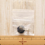 Cap Top Button - Black - nomura tailor