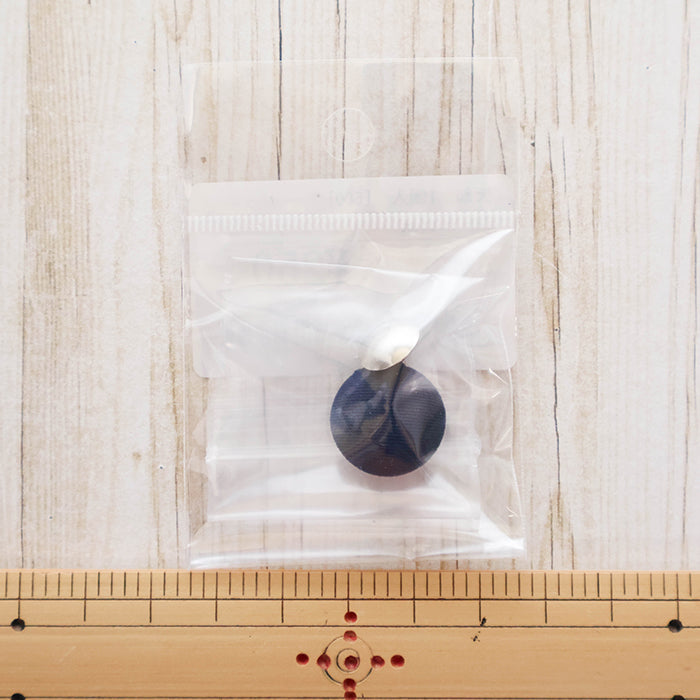 Cap Top Button - Navy - nomura tailor