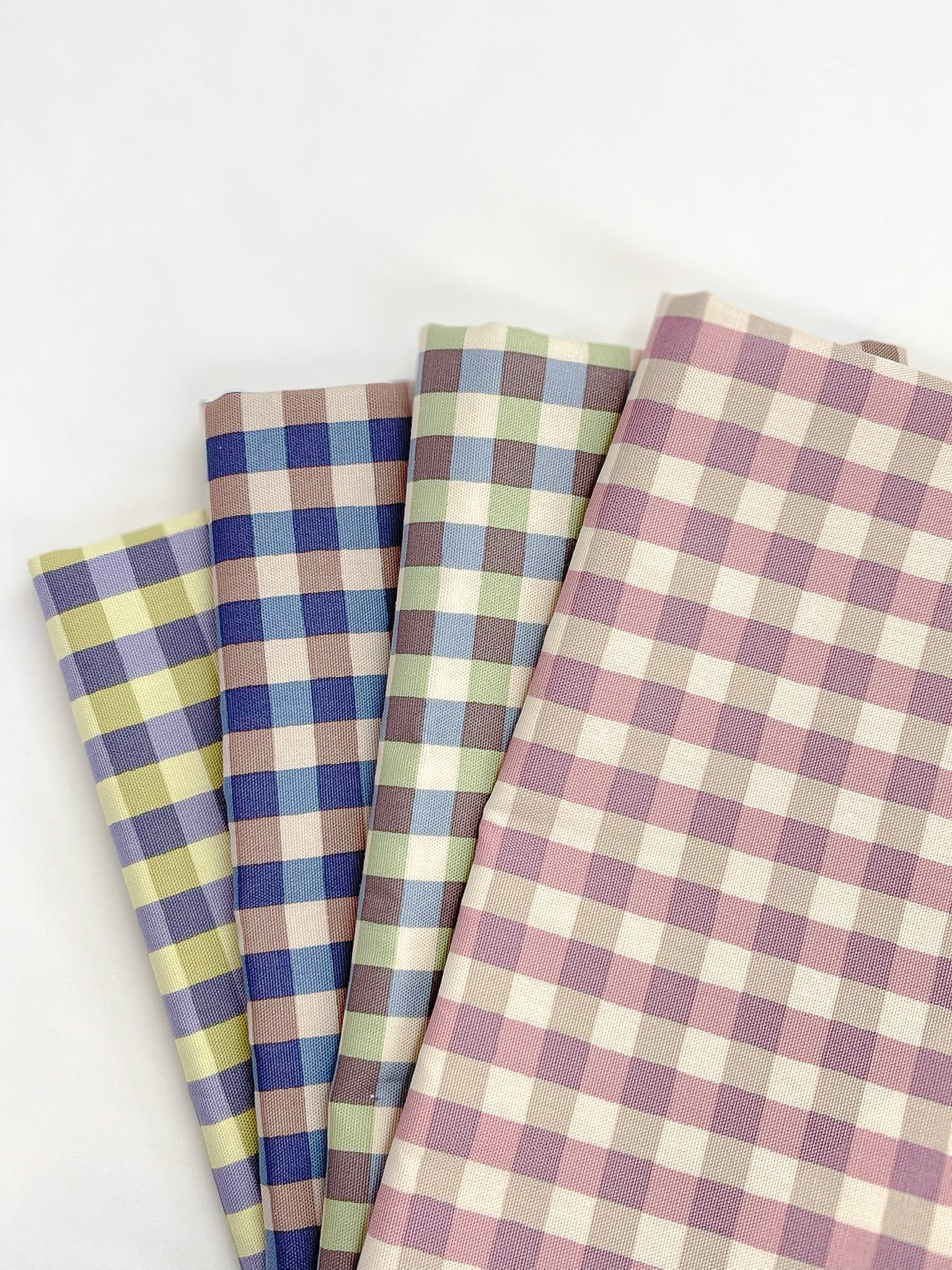 Cotton Oxford Fabric - Linnea Basic - Check - nomura tailor