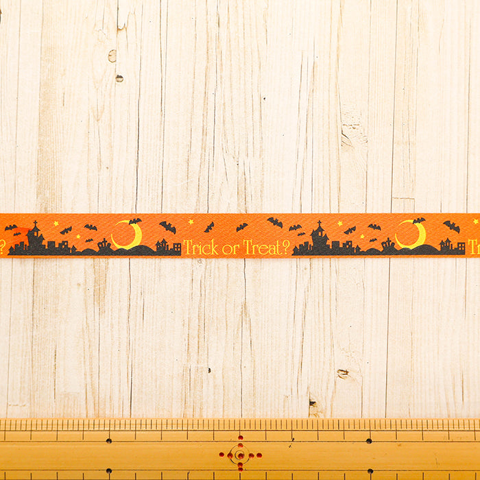 Ribbon - Bat & House - 18mm - nomura tailor