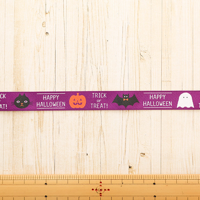 Ribbon - Halloween Friends - 18mm - nomura tailor