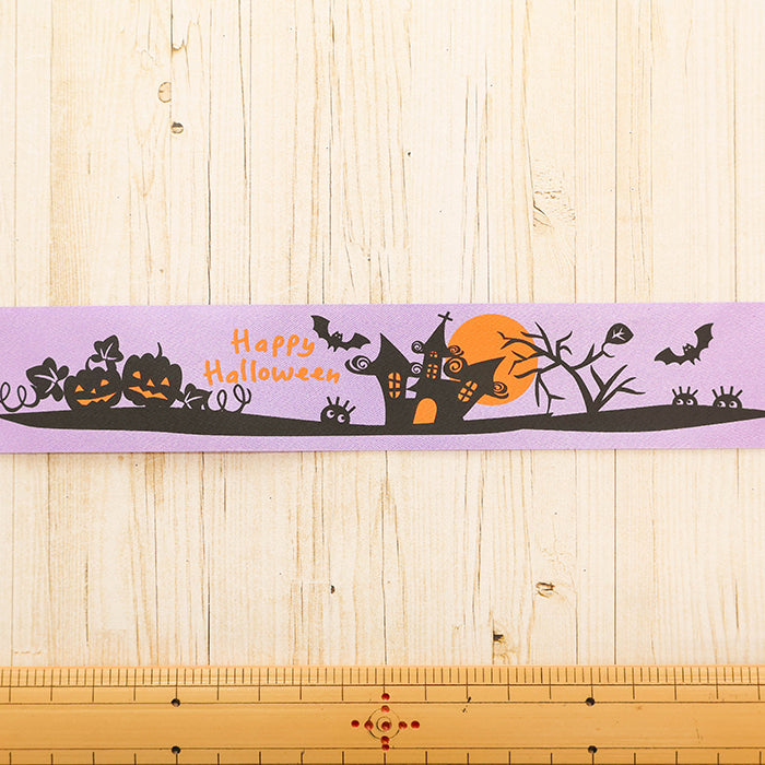 Ribbon - Haunted House - 36mm - nomura tailor