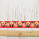 Indian made - Embroidered ribbon approx.35mm wide - nomura tailor