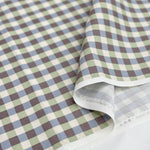 Cotton Oxford Fabric - Linnea Basic - Check - nomura tailor