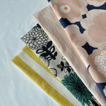C/L Canvas Printed Fabric - Poppy - nomura tailor