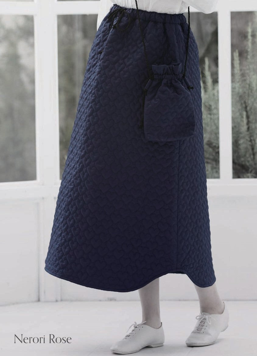Polyester Quilted Fabric – Nerori Rose (Heart) - nomura tailor