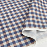 Cotton Oxford Fabric - Linnea Basic - Check - nomura tailor