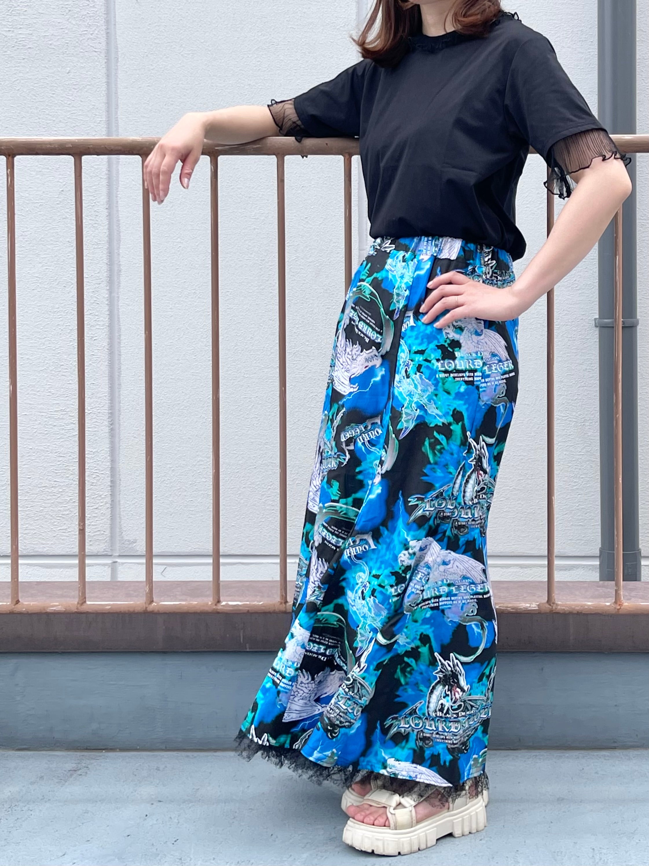 Made in China Cotton Muslin Inkjet-printed Fabric - Home Economics Dragon - nomura tailor