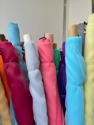 Polyester Organza – Solid Color <Warm Tones> - nomura tailor
