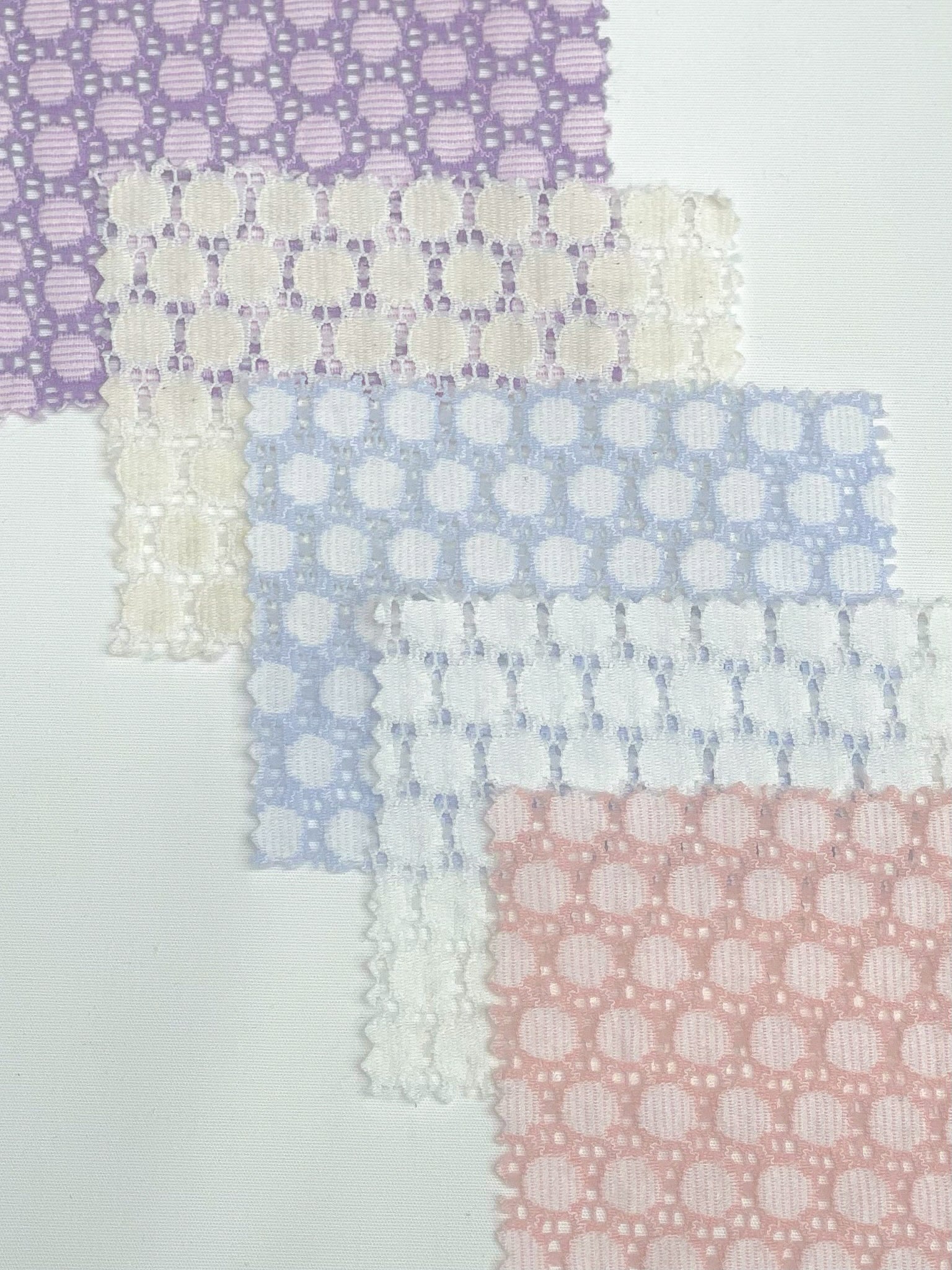 C/N Raschel Lace Fabric - Dot - nomura tailor