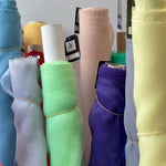 Polyester Organza – Solid Color <Cool Tones> - nomura tailor