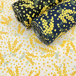 Cotton Oxford Printed Fabric - Mimosa - nomura tailor