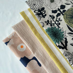 C/L Muslin printed Fabric Mattina - Flower - nomura tailor