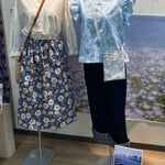 Cotton Oxford Fabric - LE DEPART - Flower Garden Daisy - nomura tailor