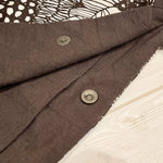 Cotton linen canvas hand washer plain - nomura tailor