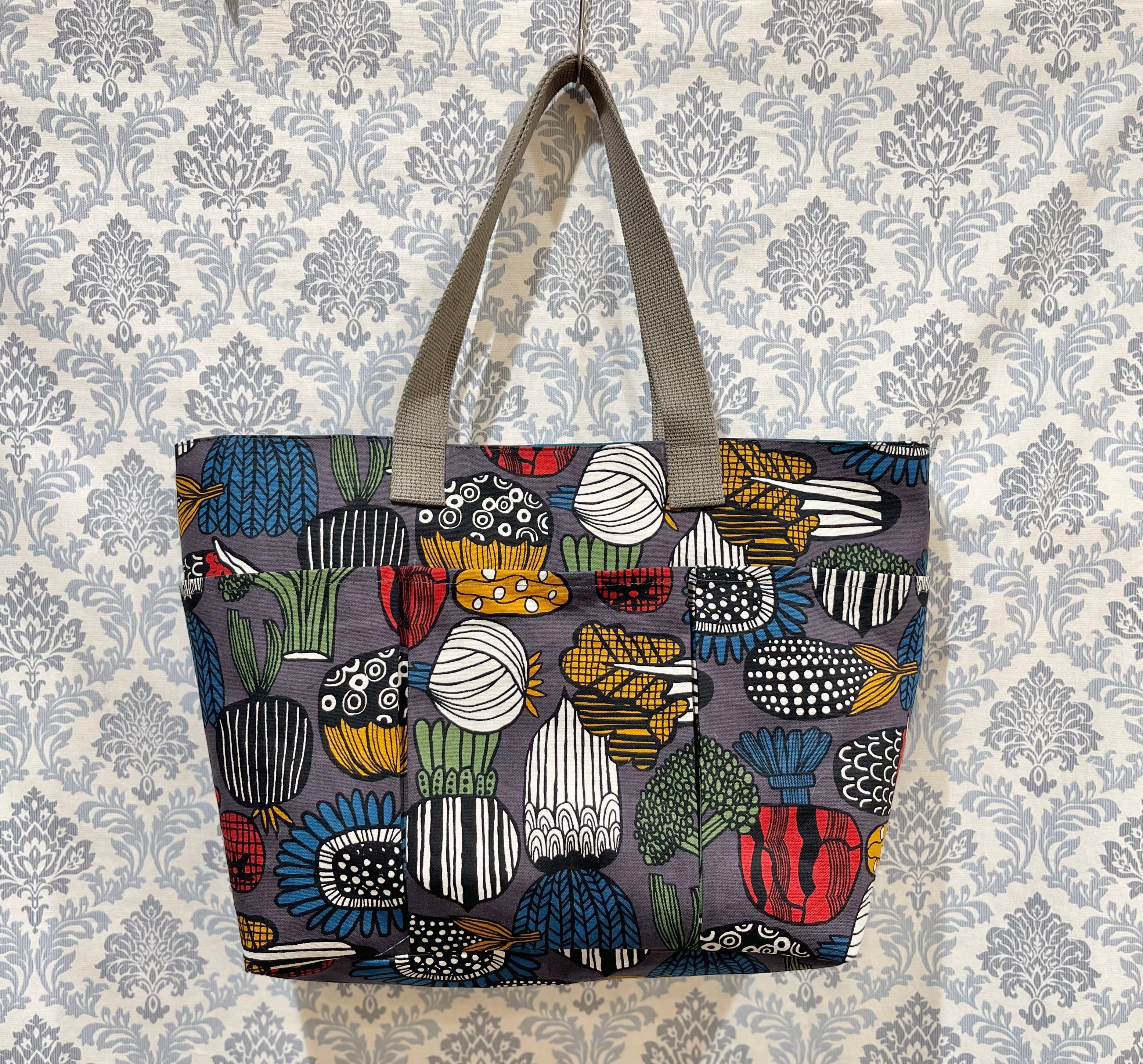 Cotton Oxford Fabric - Vegetable Art - nomura tailor