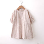 Tumbler Finished C/L Cotton Muslin printed Fabric  ~yasumin~ Flower - nomura tailor