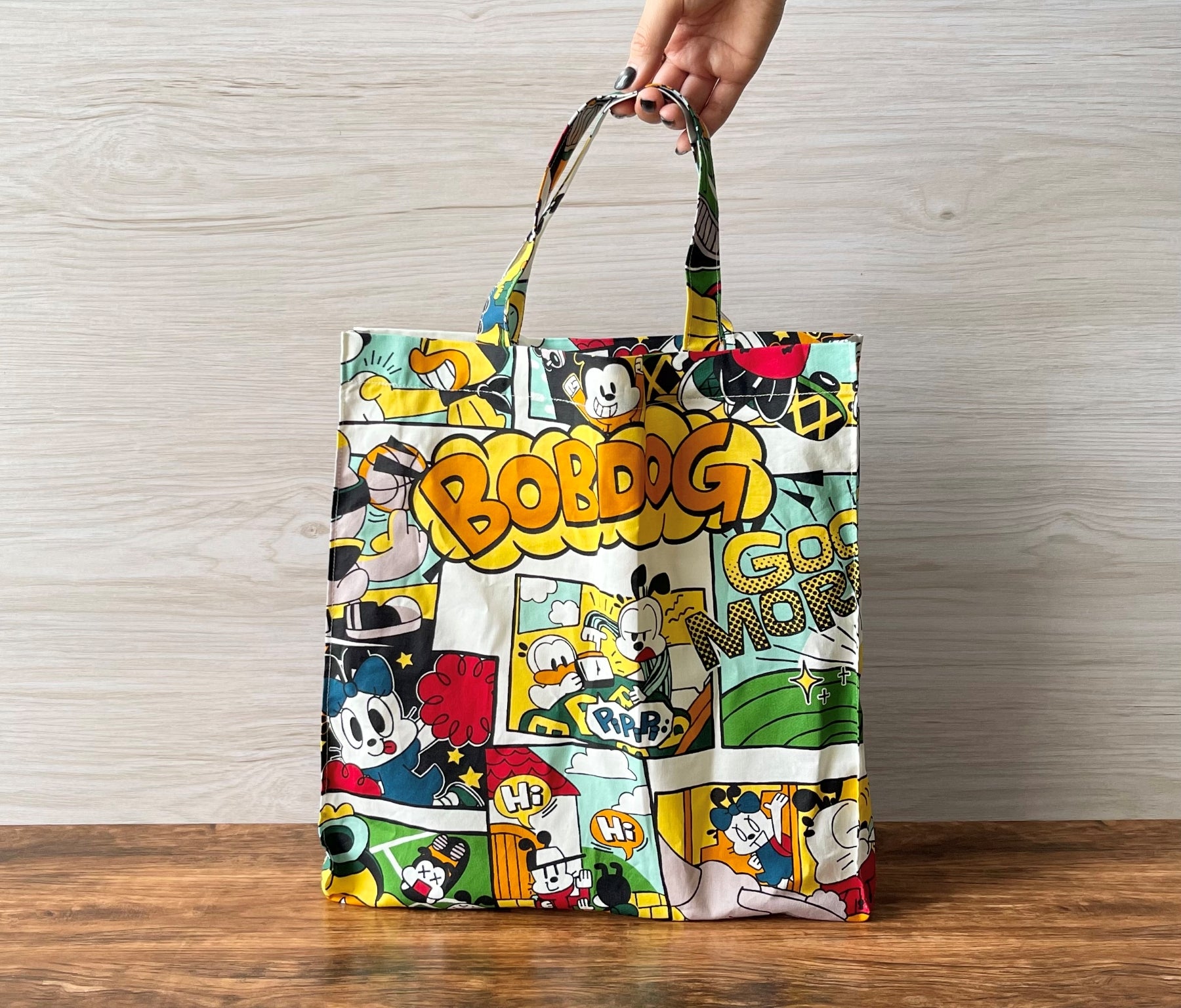 Made in China Cotton Muslin Inkjet-printed Fabric - Little Bobdog - nomura tailor