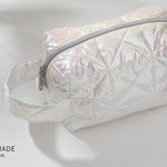 Polyester Quilted Fabric - Metallic - nomura tailor