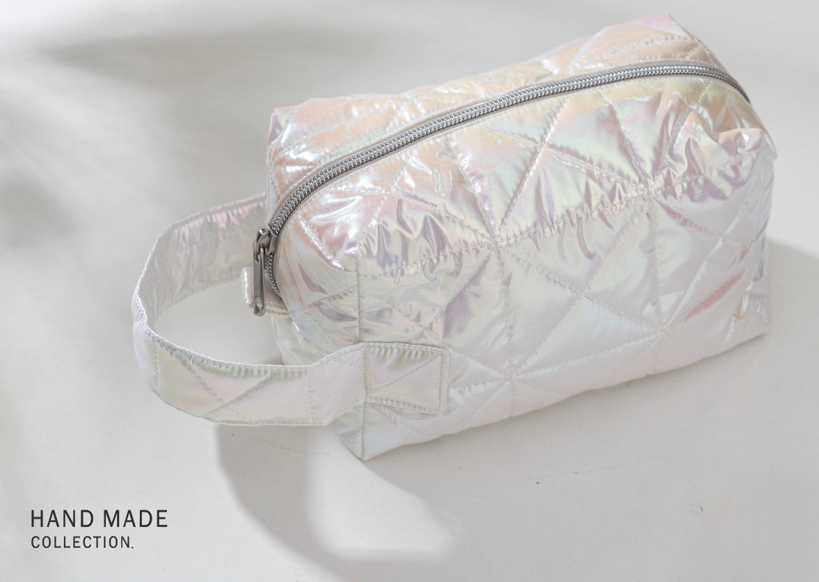 Polyester Quilted Fabric - Metallic - nomura tailor