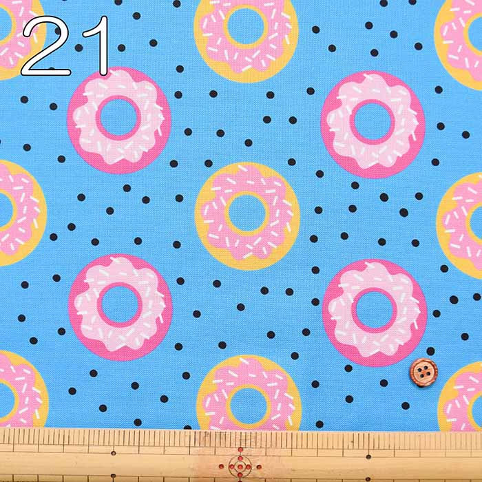 USA Cotton - moda SNACK SHACK Donuts - nomura tailor
