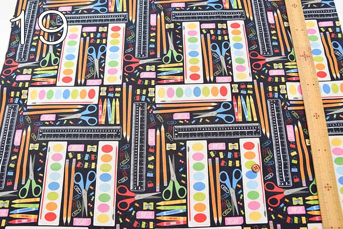 USA Cotton - moda Back to School Stationery - nomura tailor