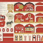 ≪Pattern Sold Separately≫ USA Cotton Moda FARMSTEAD – Cheerful Animals - nomura tailor