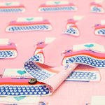 USA Cotton Ruby Star Society BEST DAY EVER - Typewriter - nomura tailor