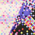 USA Cotton Ruby Star Society GLOW GARDEN PIXELS - nomura tailor