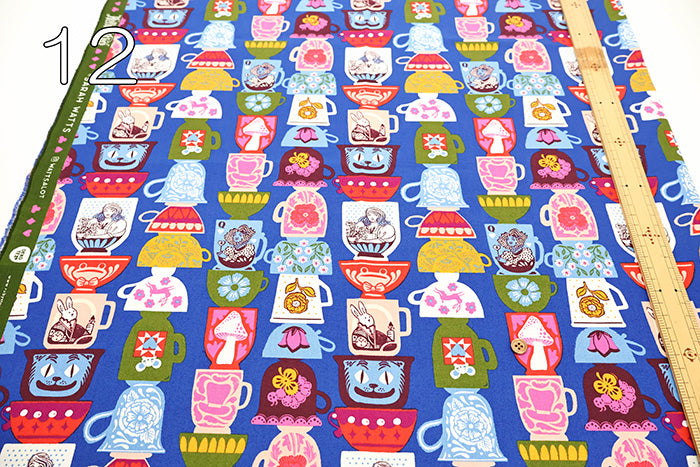 USACotton  moda Ruby Star Society HELLO ALICE - Alice's Teacup