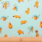 USA Cotton - RUBYSTAR SOCIETY ANIMAL ANIMAL CAPYBARA - nomura tailor