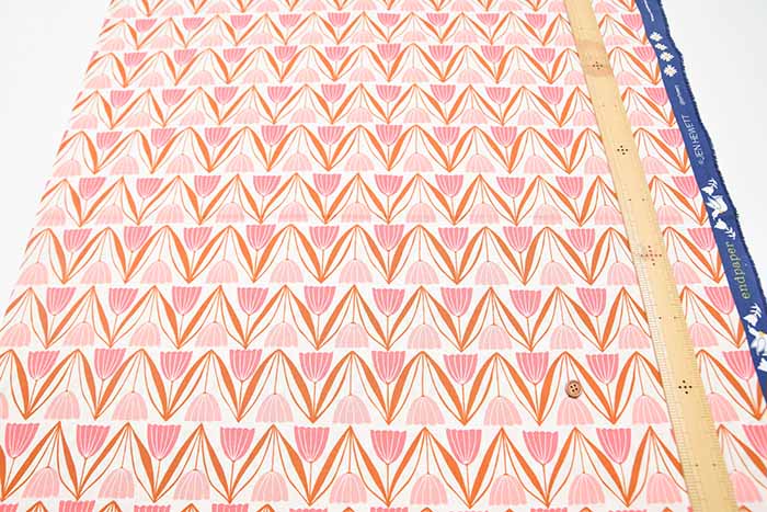 USA Cotton – Ruby Star Society ENDPAPER TULIPS - nomura tailor