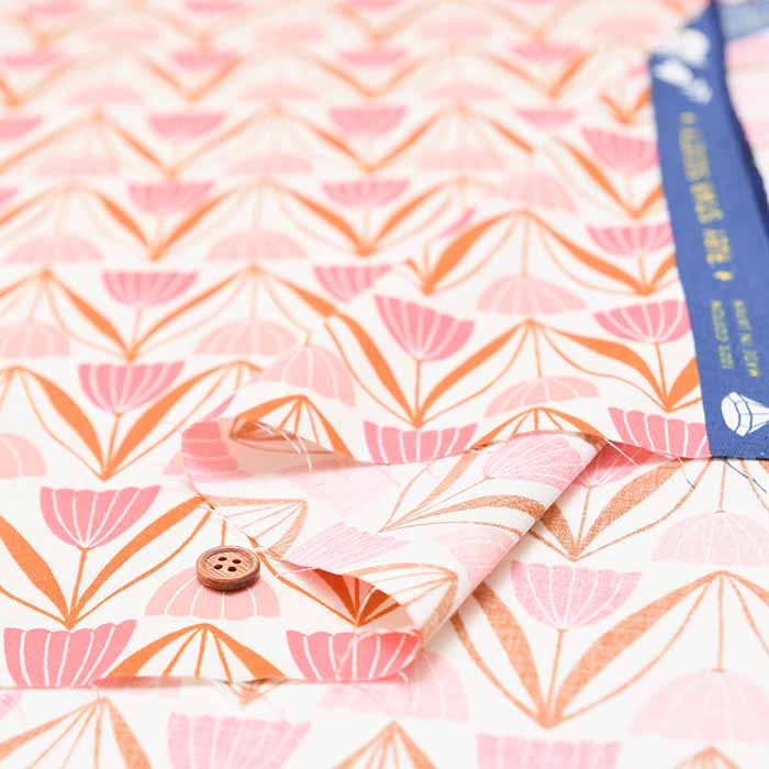USA Cotton – Ruby Star Society ENDPAPER TULIPS - nomura tailor