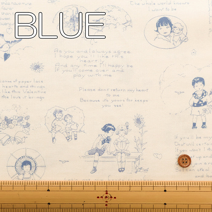 USA Cotton TIMELESS TREASURES Valentine Toile - nomura tailor