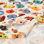 USA Cotton WINDHAM FABRICS DOG FACE - nomura tailor