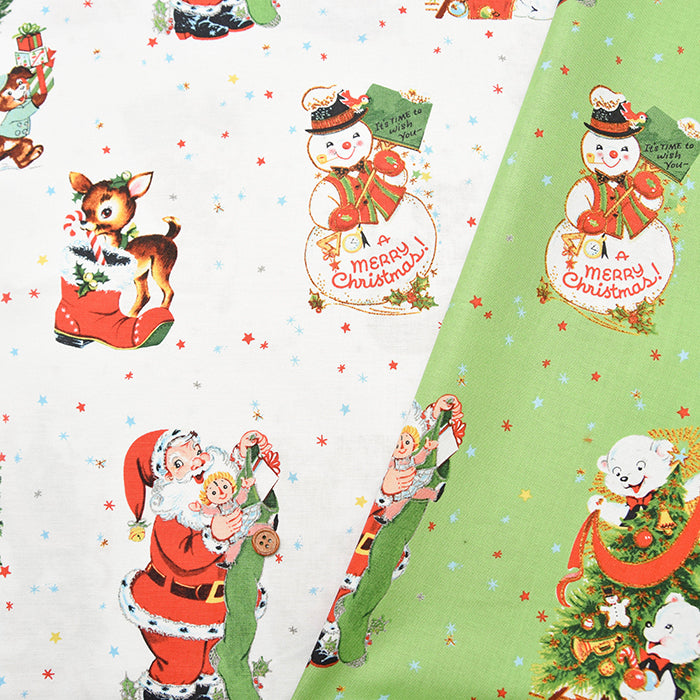USA Cotton - Riley Blake - Jingle Bells - nomura tailor