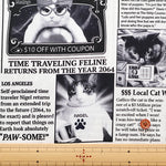 USA Cotton - TIMELESS TREASURES News Cat - nomura tailor
