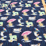 USA Cotton MICHAEL MILLER - Dog and Rain - nomura tailor